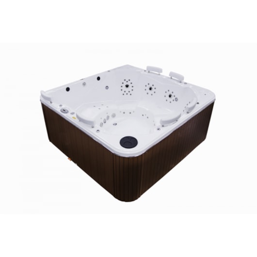 Spa De Acrílico Para 10 Pessoas Sirena 4 Luxo 220V Astra 221x221cm - Imagem principal - f0d02fbf-e167-4ebf-bd57-3ac745b57ed3