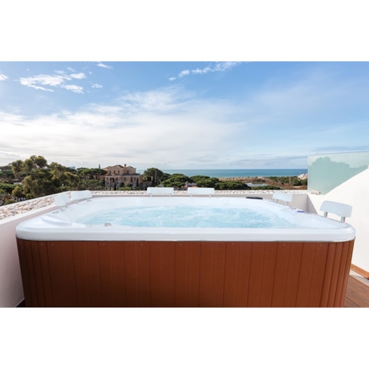 Spa De Acrílico Para 10 Pessoas Sirena 4 Luxo 220V Astra 221x221cm - Imagem principal - c7455ee8-505b-4ee5-97bb-a56e3b454060