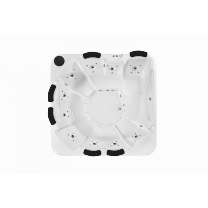 Spa De Acrílico Para 10 Pessoas Sirena 4 Luxo 220V Astra 221x221cm