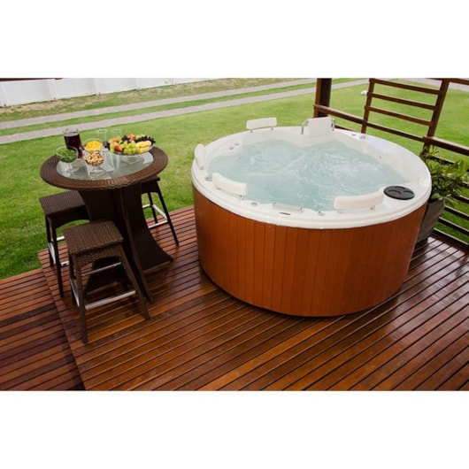 Spa De Gel Coat Redondo Vulcano Gran Luxo 200x92cm Astra - Imagem principal - 09c7c89a-fd67-4195-a08f-6a63f21860d2