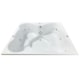 Spa Floratta Quadrada Top Line Branco Ouro Fino 179x179cm - 20948516-305b-4058-8120-e1db3d749d94