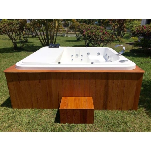 Spa Harmony Premium Ouro Fino 200x200x72cm - Imagem principal - 58ed133e-6bac-4804-9000-6f83a5c480fb