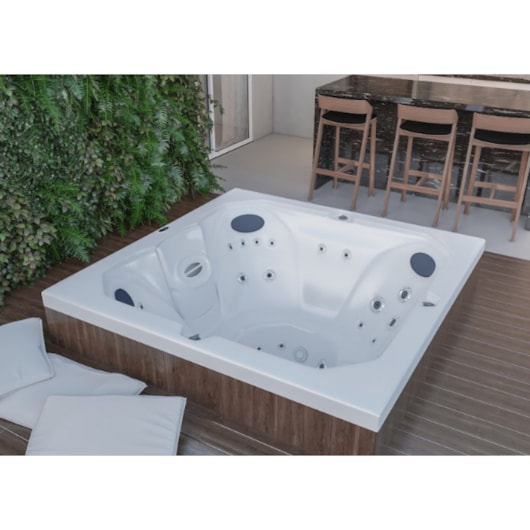 Spa J185 60Hz Com Painel Jacuzzi - Imagem principal - 977587db-c35a-4136-964c-e6ded5c43658