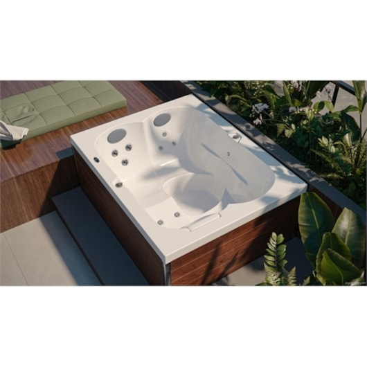 Spa Mini Vip Com Painel 60 Hz Com Aquecedor Jacuzzi - Imagem principal - ef43f704-b204-45e8-9cfb-87ed398f4688