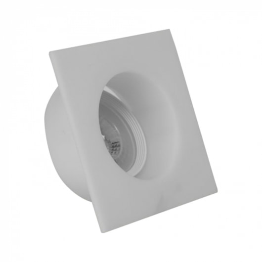 Spot De Led Comfort De Embutir Quadrado Luz Branca Bivolt Branco Fosco 5W Avant - Imagem principal - b9ba6899-ba53-43a2-b6e5-9277dd70cfbd