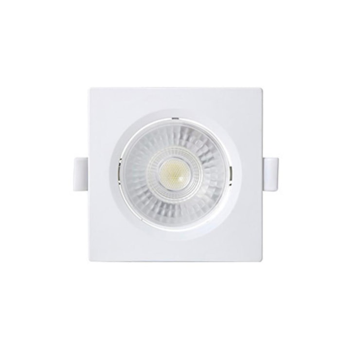 Spot Embutir Conecta Quadrado Alltop Led MR11 3W 400k Branco Taschibra
