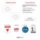 Spot Led Authentic De Embutir Redondo 6500K 3W Bivolt Branco Avant - abe0d998-5489-4bad-940e-11b46ae7a27a