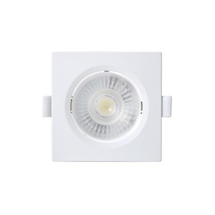 Spot Led Embutir Quadrado 45º Alltop PAR20 3000K Branco Taschibra 7W