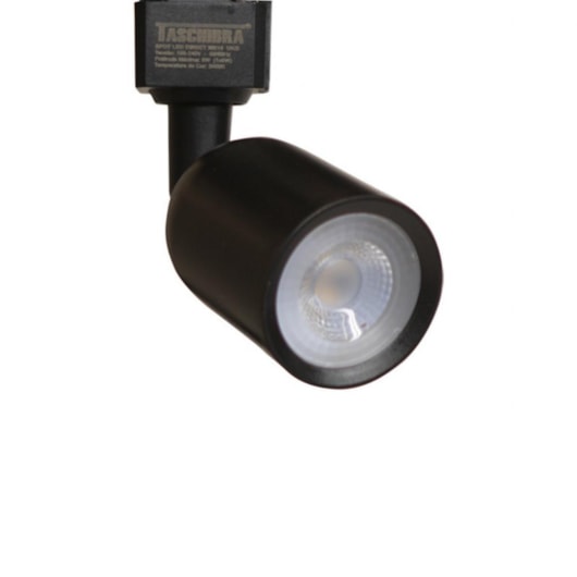 Spot Led Trilho Direct Mr16 6w 3000k Preto Taschibra - Imagem principal - e3292a6e-6ef9-4ad6-afe0-d9da7542bfa2