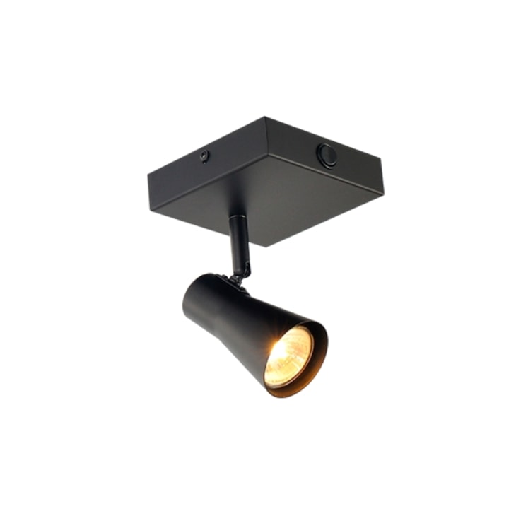 Spot Minimalist 1Xgu10 Preto Fosco Avant