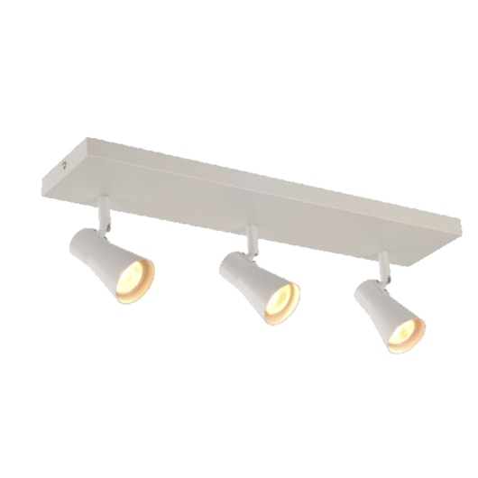 Spot Minimalist 3Xgu10 Branco Fosco Avant - Imagem principal - 1ab1d155-4623-4772-8967-4f67faba8b78