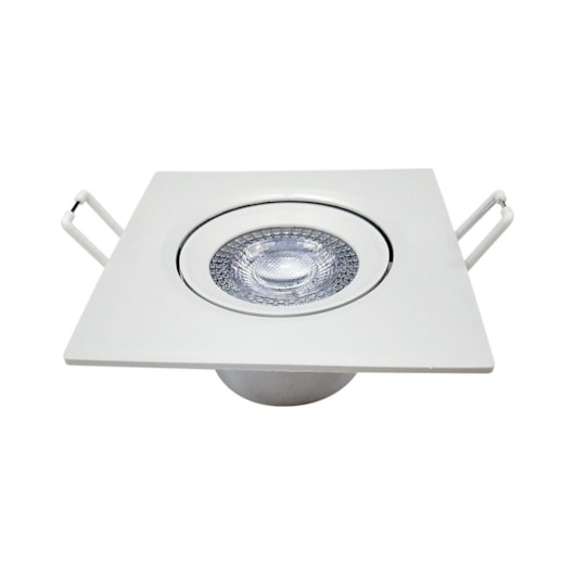 Spot Supimpa Quadrado de Embutir 5w Luz Amarela 3000k Bivolt Avant - Imagem principal - d67527c5-efdd-46d1-b9b6-8ff56a722172