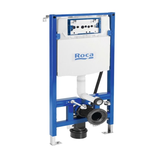 Suporte Com Caixa Para Bacia E Assento Eletrônico Dry/Alv 80mm Roca - Imagem principal - 4b3fd202-9cb3-40dd-a3e8-a721e4397981