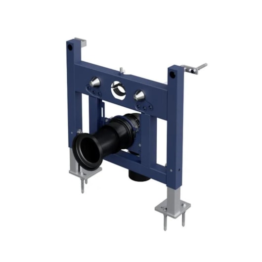 Suporte Para Bacia E Bide Suspensa Para Alvenaria Tecno Cromado Docol 45 Cm - Imagem principal - 657d84d1-5ca7-4bb1-9905-cfb3ad433213