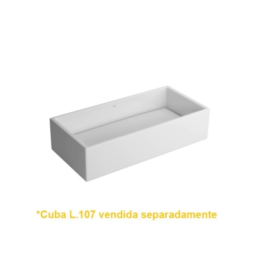 Tampo Em Louça Para Cuba Lt107 Branco Deca - Imagem principal - b479f63e-7186-4a0c-b9bb-f365007c39bf