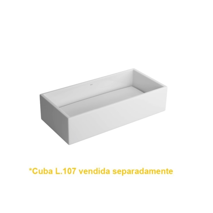 Tampo Em Louça Para Cuba Lt107 Branco Deca