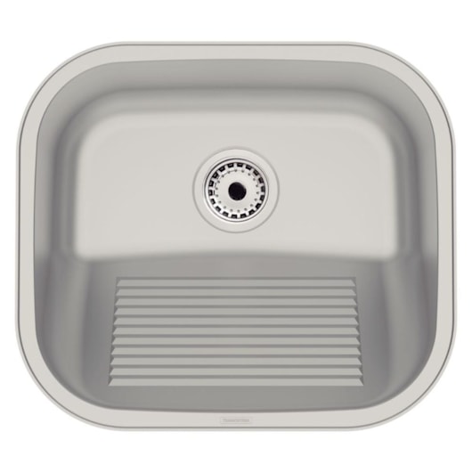 Tanque De Encaixe Em Inox Acetinado Hera Compact 19 Tramontina 40x30cm - Imagem principal - 4236fa90-5d47-4698-85d3-5c0f7f7d83ed