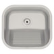 Tanque De Encaixe Em Inox Acetinado Hera Compact 19 Tramontina 40x35cm - 36062bf1-2f19-4a1e-9705-cc8e205a2fc8