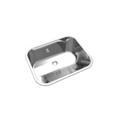 Tanque De Inox 50x40x23cm Ct-50 Com Válvula Escovado Mekal