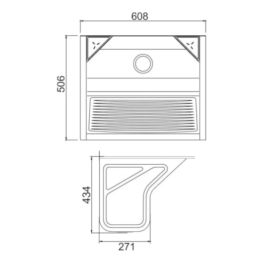 Tanque De Parede 48l Ghelplus - Imagem principal - f01b886a-325a-45a7-8576-bd88e51c3d90