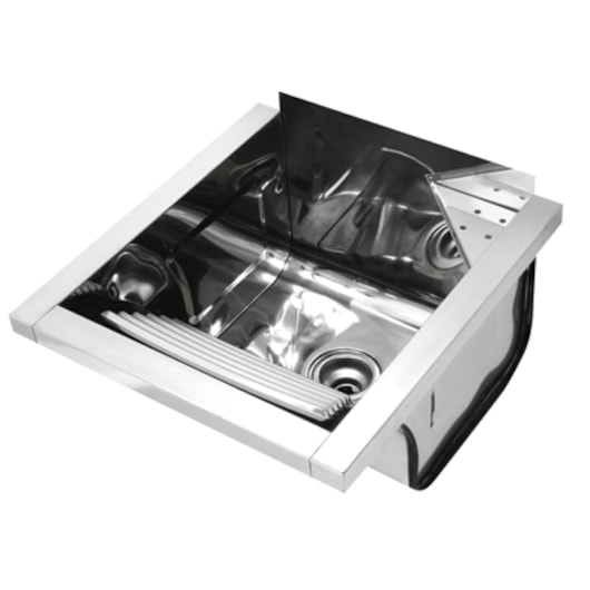Tanque De Parede Reto Alto Brilho  Docol 44x48x26cm 23 L - Imagem principal - 04432e90-8fa2-4056-b046-ee06ac5be96f