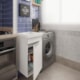Tanque Em Polipropileno Com Gabinete De 1 Porta Branco Celite 75x38cm - 3f5a6bda-18e2-4262-899b-ebfa65392d57