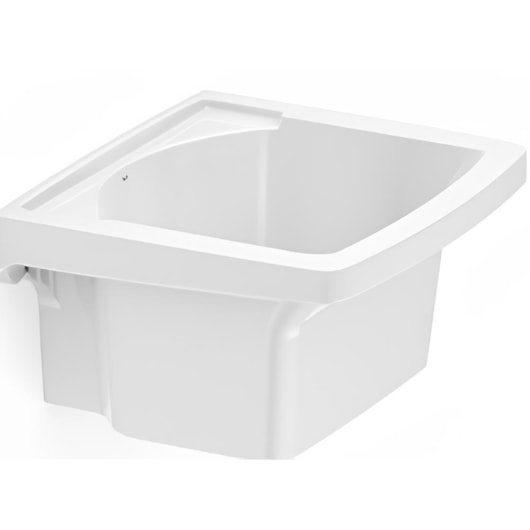 Tanque Médio Com Mesa 28L Branco Roca 53,5x47,5cm - Imagem principal - 1f6386c2-f238-46a1-8a4a-eb9fe94d7dea