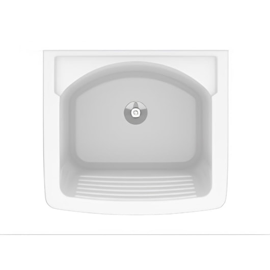 Tanque Médio Com Mesa 28L Branco Roca 53,5x47,5cm - Imagem principal - 1541f43b-7034-4210-a058-a4c2fabca5a7