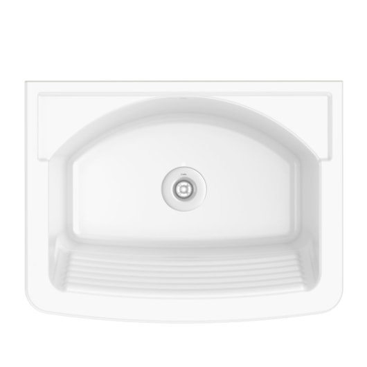 Tanque P 20 Litros Branco Celite 51x38 cm - Imagem principal - 5d6d57ff-e4ac-4c2e-8594-d1d4cf7d1116