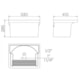 Tanque Suspenso 20l 53x41cm Branco Docol - 57ce4a66-fe19-444a-8ce8-2a036df0a2e3