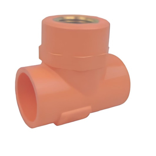 Te Adaptador Para Bico Cpvc Fire Amanco 1 14x1 2 - Imagem principal - f9170c11-9947-4bf7-86ed-14ce2812a24f