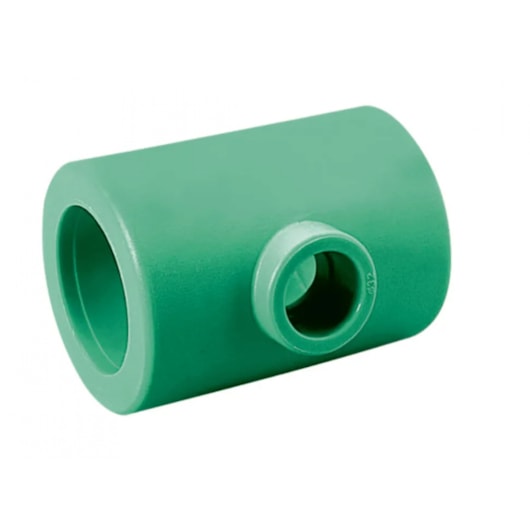 Tê de Redução Central PPR DN110x75x110 Amanco - Imagem principal - 530c2f46-eeff-4474-91a6-288fe83394bf