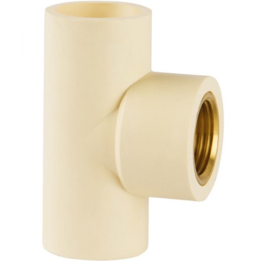 Tê De Redução Fêmea Super Cpvc 35x22mm Amanco - Imagem principal - 75fa2bae-a6fa-4ead-934d-c37250cbaffd