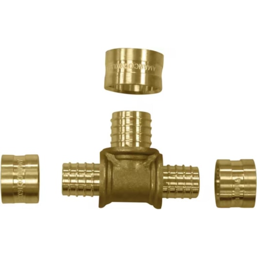 Te De Redução Metálico Pex Amanco 32x20x32mm - Imagem principal - b756c82e-caeb-4fdf-a7f8-bf723ab8c63f