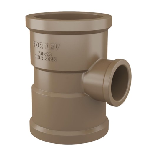 Te De Redução Soldável Fortlev 25x20mm - Imagem principal - f82ed1f8-0767-450b-a9ce-81375dc37e1e