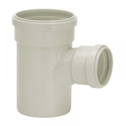 Tê De Redução SR Esgoto Amanco 100x50mm - Imagem principal - 8dca0b8a-0687-47c0-b3b1-c6a63dfebc06