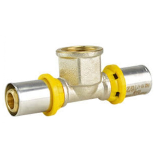 Tê De Transição Fêmea Para Gás Amanco 20x3/4 - Imagem principal - 8bcfe60e-e060-4698-97e3-61f432045e8c