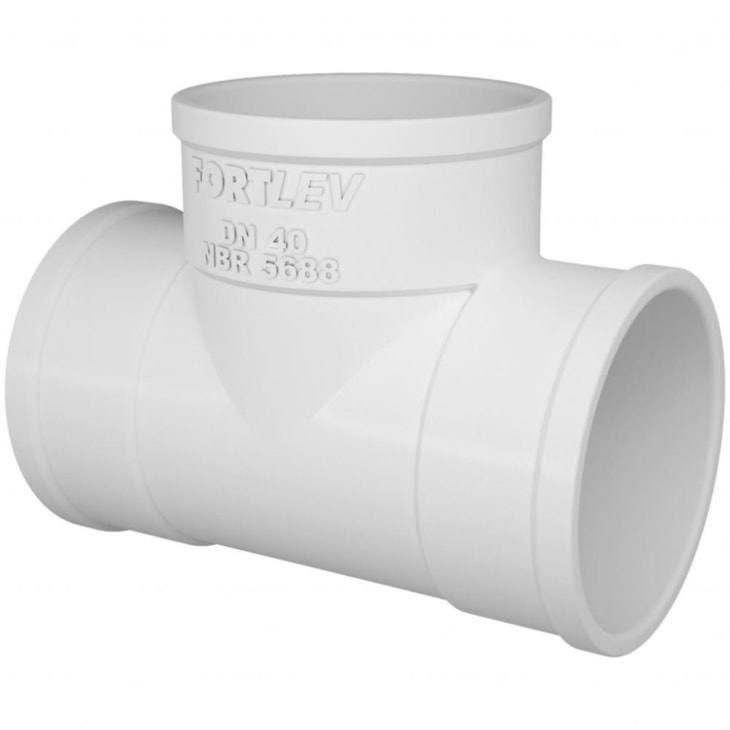Tê Esgoto Sn Fortlev Dn40