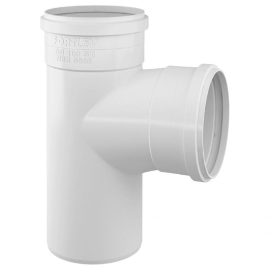 Tê Esgoto Sn Fortlev Dn50 - Imagem principal - 3cdee3d4-3601-47c4-9f22-b2a0907f334a