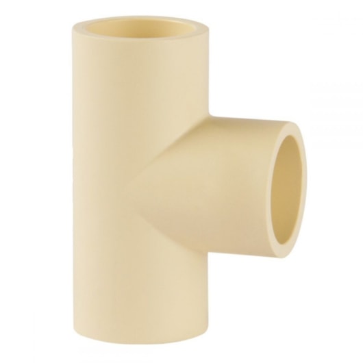 Tê Fêmea Amanco Super Cpvc 22mm Amanco - Imagem principal - f1451144-3c91-40b2-8fb7-8a068dcbde39