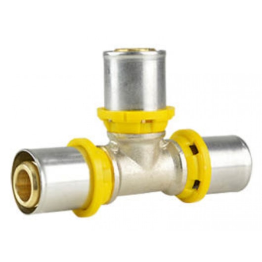 Tê Para Gás Amanco 16mm - Imagem principal - 11f12a9f-8636-4285-a680-8f1a04e67542