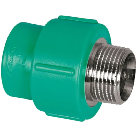 Tê PPR De Transição Macho DN25x3/4 Amanco - Imagem principal - 6eed366a-641d-44d7-84f1-60c27a826846