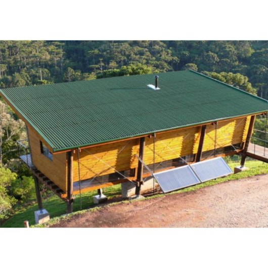 Telha Clássica Verde Onduline 200x95cm - Imagem principal - 95899fee-a891-41c0-a028-d74e38ddcdf8
