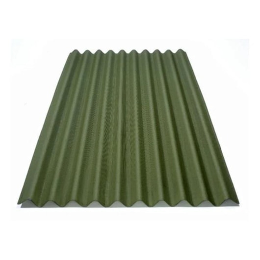 Telha Clássica Verde Onduline 200x95cm - Imagem principal - e58c4a0e-6387-402a-a58d-463a95681975