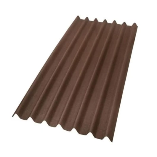 Telha Stilo Marrom Onduline 200x82cm - Imagem principal - f7f747f4-4c34-412b-a6a4-7cedc64ffd29
