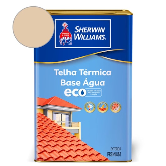 Telha Térmica Base Água Eco Champagne Sherwin Williams 18L - Imagem principal - 2d5b52f0-6fbd-4076-ab52-9d6215c31e30