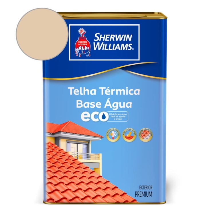 Telha Térmica Base Água Eco Champagne Sherwin Williams 18L