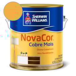 Tinta ACR Cobre Mais NovaCor Amarelo Sol Sherwin Williams 3,6L