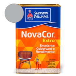 Tinta ACR Fosco Mais Rendimento Cinza Barbatana Sherwin Williams 18L
