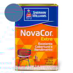 Tinta ACR Fosco Mais Rendimento NovaCor Azul Indigo Sherwin Williams 18L